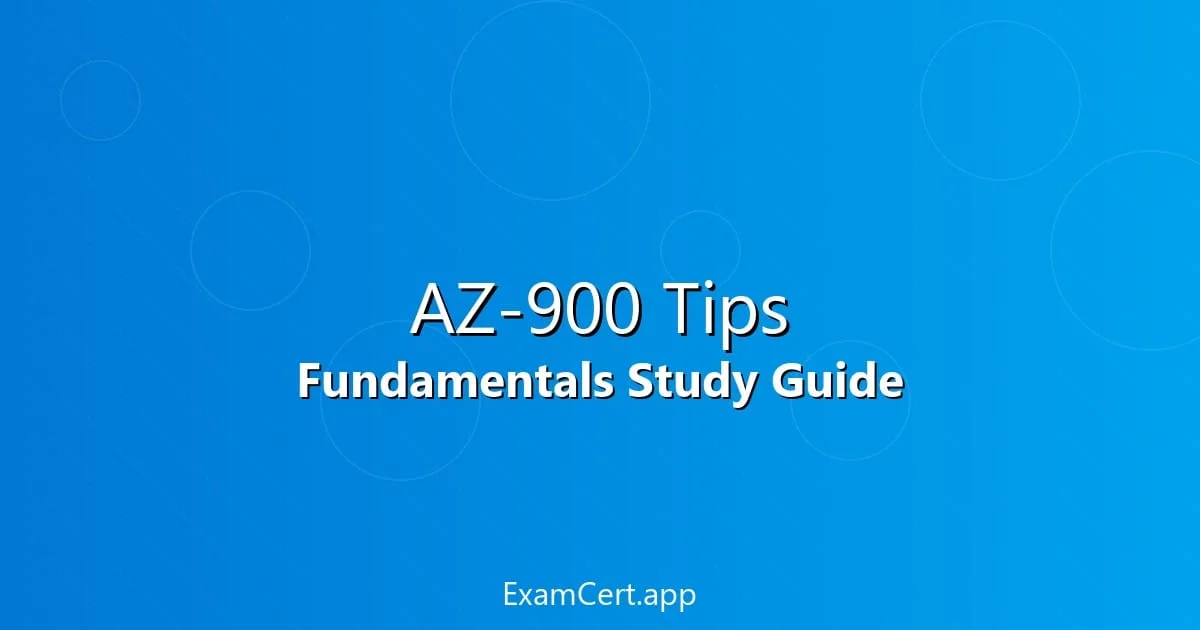 Fundamentals Tips