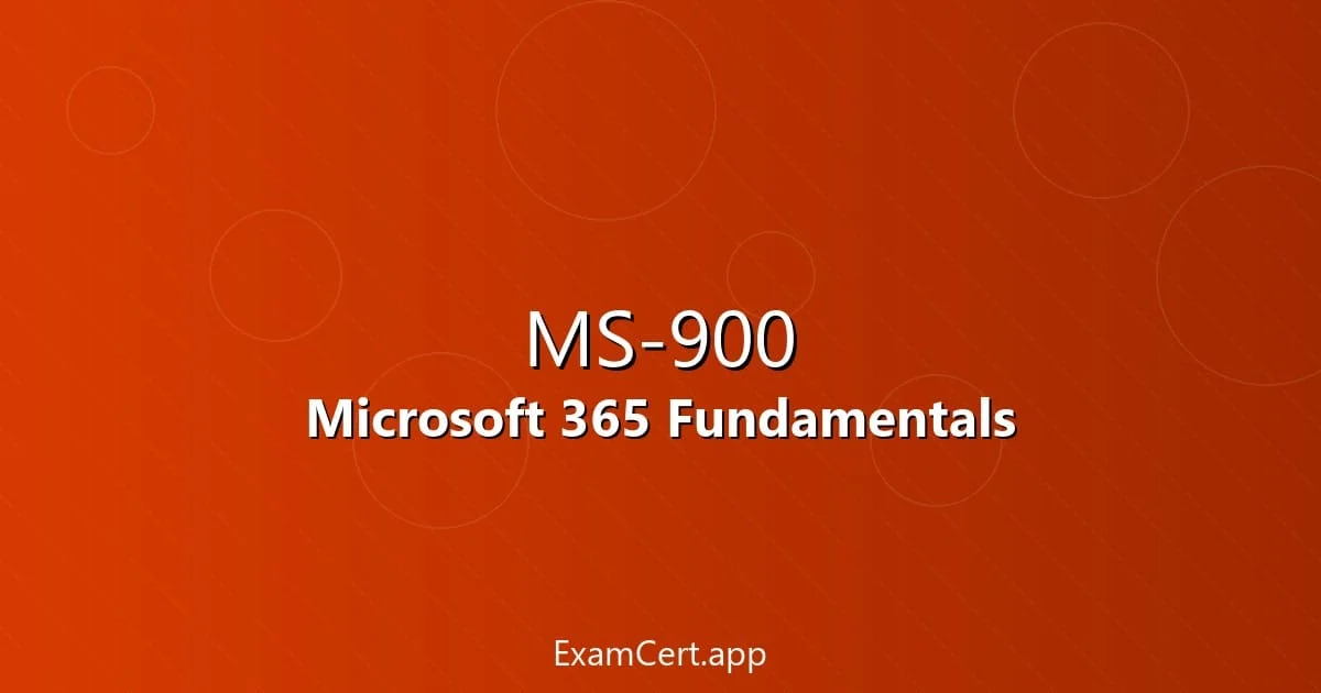 MS-900 Guide