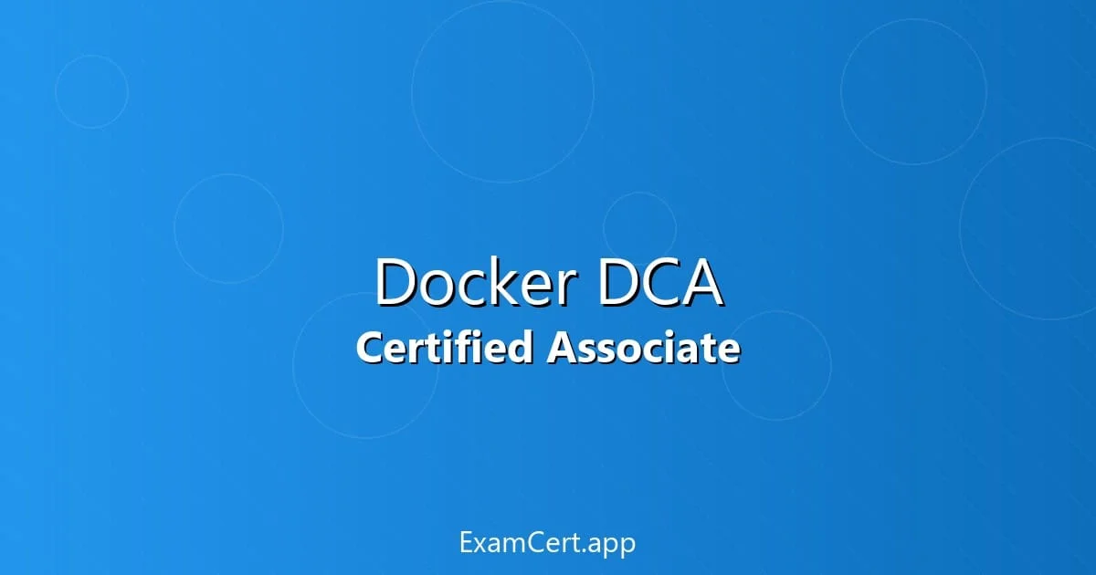 Docker DCA Guide
