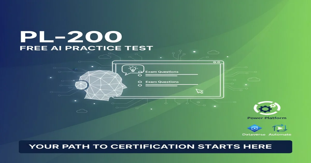 PL-200 Free AI Practice Test (2026)