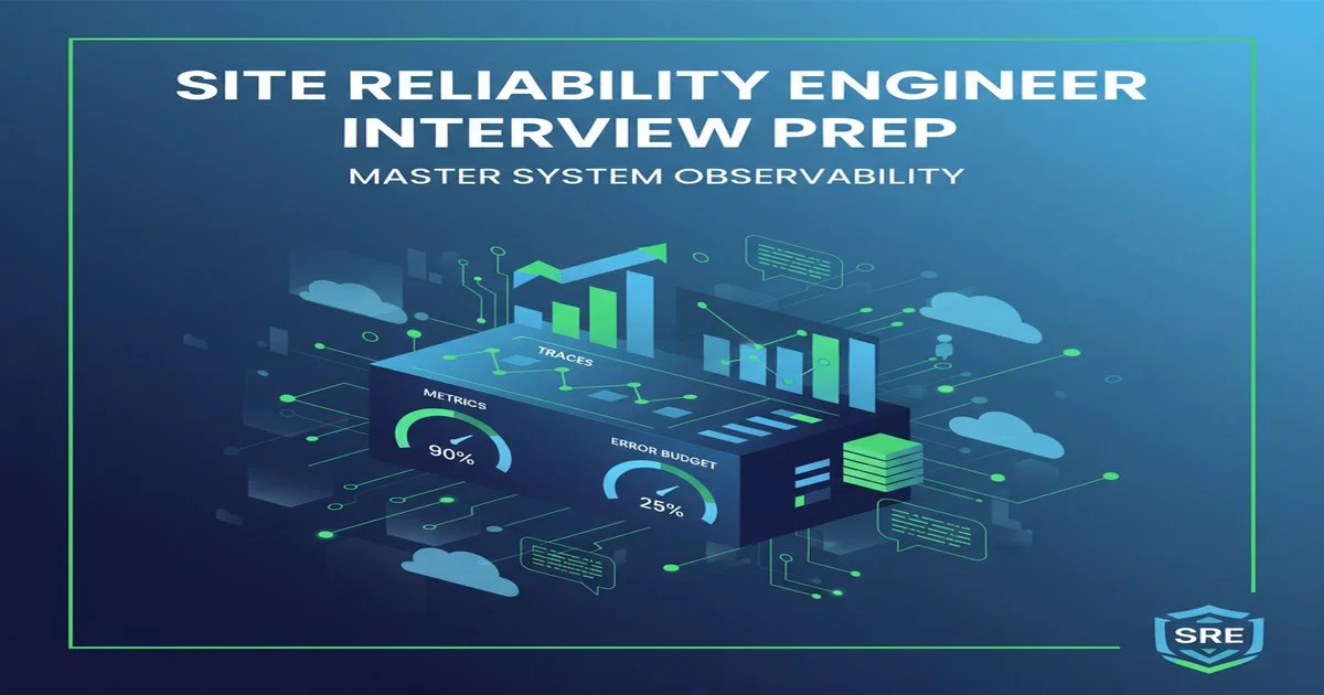 SRE Site Reliability Engineer interview questions 2026